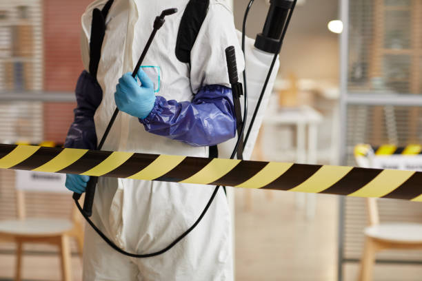 Professional Biohazard Cleanup technician working in South Bay, FL